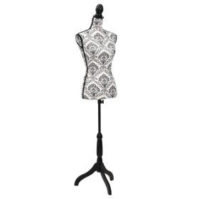 Frauenbüste Schaufensterpuppe in Schwarz und Weiß von vidaXL, Galanten in der Nacht - Ref: Foro24-30021, Preis: 75,90 €, Raba...