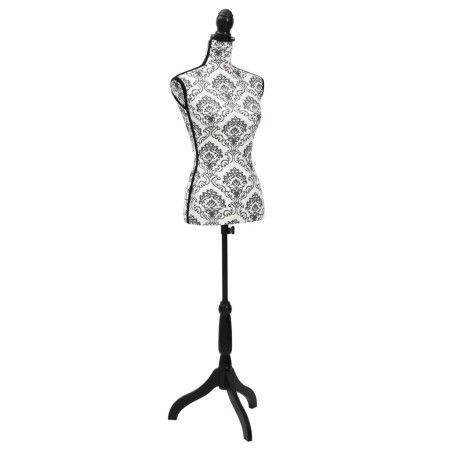 Frauenbüste Schaufensterpuppe in Schwarz und Weiß von vidaXL, Galanten in der Nacht - Ref: Foro24-30021, Preis: 75,90 €, Raba...