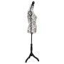 Maniquí busto de mujer exhibición negro y blanco de vidaXL, Galanes de noche - Ref: Foro24-30021, Precio: 71,29 €