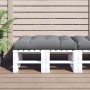 Cojín para muebles de palets tela gris 120x80x12 cm de vidaXL, Cojines para sillas y sofás - Ref: Foro24-41511, Precio: 62,56 €