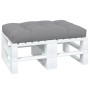 Cojín para muebles de palets tela gris 120x80x12 cm de vidaXL, Cojines para sillas y sofás - Ref: Foro24-41511, Precio: 62,56 €