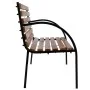 HI Banco de parque marrón 122x60x81 cm de HI, Bancos de jardín - Ref: Foro24-435289, Precio: 109,38 €, Descuento: %
