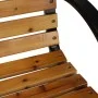 HI Brown park bench 122x60x81 cm by HI, garden benches - Ref: Foro24-435289, Price: 109,38 €, Discount: %
