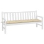Cojín de banco de jardín tela Oxford beige 180x50x7 cm by vidaXL, Cushions for chairs and sofas - Ref: Foro24-314971, Price: ...