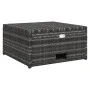 4-teiliges Gartenmöbel-Set und graue synthetische Rattankissen von vidaXL, Gartensets - Ref: Foro24-48145, Preis: 512,85 €, R...