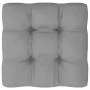 Gartenhocker mit Kissen 2 Stück aus massivem Kiefernholz von vidaXL, Modulare Sofas für den Außenbereich - Ref: Foro24-805740...
