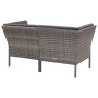 Gartenmöbel-Set 8-teilig und Kissen aus synthetischem Rattan grau von vidaXL, Gartensets - Ref: Foro24-48954, Preis: 603,27 €...