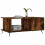 Couchtisch aus geräuchertem Eichensperrholz, 90 x 50 x 40 cm von vidaXL, Couchtisch - Ref: Foro24-829465, Preis: 45,10 €, Rab...