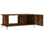 Couchtisch aus geräuchertem Eichensperrholz, 90 x 50 x 40 cm von vidaXL, Couchtisch - Ref: Foro24-829465, Preis: 45,10 €, Rab...
