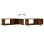 Couchtisch aus geräuchertem Eichensperrholz, 90 x 50 x 40 cm von vidaXL, Couchtisch - Ref: Foro24-829465, Preis: 45,10 €, Rab...