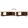 Couchtisch aus geräuchertem Eichensperrholz, 90 x 50 x 40 cm von vidaXL, Couchtisch - Ref: Foro24-829465, Preis: 45,51 €, Rab...