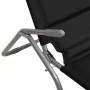 Folding lounger 2 pcs textilene steel with black coating by vidaXL, Loungers - Ref: Foro24-360172, Price: 167,46 €, Discount: %