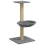 Katzenkratzbaum mit hellgrauem Sisalpfosten 74 cm von vidaXL, Katzenmöbel - Ref: Foro24-171589, Preis: 28,68 €, Rabatt: %