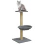 Katzenkratzbaum mit hellgrauem Sisalpfosten 74 cm von vidaXL, Katzenmöbel - Ref: Foro24-171589, Preis: 26,47 €, Rabatt: %
