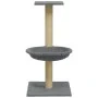 Katzenkratzbaum mit hellgrauem Sisalpfosten 74 cm von vidaXL, Katzenmöbel - Ref: Foro24-171589, Preis: 28,68 €, Rabatt: %
