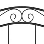 Estructura de cama sin colchón metal negro 120x200 cm