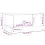 Couchtisch aus braunem Eichensperrholz, 90 x 50 x 40 cm von vidaXL, Couchtisch - Ref: Foro24-829467, Preis: 44,50 €, Rabatt: %
