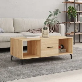 Sonoma Couchtisch aus Eichensperrholz 102x50x40 cm von vidaXL, Couchtisch - Ref: Foro24-829319, Preis: 49,94 €, Rabatt: %