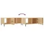 Mesa de centro madera contrachapada roble Sonoma 102x50x40 cm de vidaXL, Mesas de centro - Ref: Foro24-829319, Precio: 49,94 ...