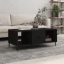 Mesa de centro madera contrachapada negro 102x50x40 cm de vidaXL, Mesas de centro - Ref: Foro24-829317, Precio: 50,69 €, Desc...