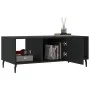 Mesa de centro madera contrachapada negro 102x50x40 cm de vidaXL, Mesas de centro - Ref: Foro24-829317, Precio: 50,69 €, Desc...