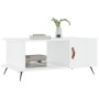 Couchtisch aus glänzend weißem Sperrholz, 90 x 50 x 40 cm von vidaXL, Couchtisch - Ref: Foro24-829462, Preis: 46,14 €, Rabatt: %