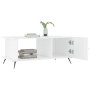 Couchtisch aus glänzend weißem Sperrholz, 90 x 50 x 40 cm von vidaXL, Couchtisch - Ref: Foro24-829462, Preis: 46,14 €, Rabatt: %