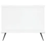 Couchtisch aus glänzend weißem Sperrholz, 90 x 50 x 40 cm von vidaXL, Couchtisch - Ref: Foro24-829462, Preis: 45,79 €, Rabatt: %