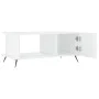 Mesa de centro madera contrachapada blanco brillo 90x50x40 cm de vidaXL, Mesas de centro - Ref: Foro24-829462, Precio: 45,79 ...
