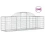 Gabion baskets 40 pcs arc shape iron 200x50x60/80 cm by vidaXL, Pots and planters - Ref: Foro24-3146296, Price: 2,00 €, Disco...
