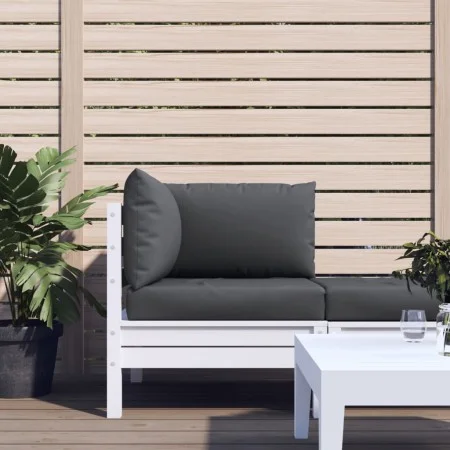 Cojines para palets 3 unidades tela Oxford gris antracita by vidaXL, Cushions for chairs and sofas - Ref: Foro24-315064, Pric...