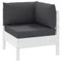 Cojines para palets 3 unidades tela Oxford gris antracita by vidaXL, Cushions for chairs and sofas - Ref: Foro24-315064, Pric...