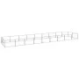 Silver kennel 18 m² steel by vidaXL, Dog kennels and fences - Ref: Foro24-3082125, Price: 336,99 €, Discount: %