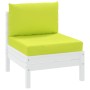 Palettenkissen 2 Stück hellgrüner Oxford-Stoff von vidaXL, Kissen für Stühle und Sofas - Ref: Foro24-315063, Preis: 36,82 €, ...