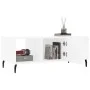 Mesa de centro madera contrachapada blanco 102x50x40 cm de vidaXL, Mesas de centro - Ref: Foro24-829316, Precio: 50,61 €, Des...