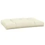 Cream fabric pallet sofa cushion 120x80x12 cm by vidaXL, Cushions for chairs and sofas - Ref: Foro24-314414, Price: 41,37 €, ...