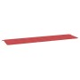 Cojín de banco de jardín tela Oxford rojo 200x50x3 cm de vidaXL, Cojines para sillas y sofás - Ref: Foro24-47610, Precio: 24,...