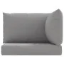 Cushions for pallets 3 units gray Oxford fabric by vidaXL, Cushions for chairs and sofas - Ref: Foro24-315065, Price: 31,88 €...