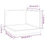 Kissen für Paletten 3 Einheiten grauer Oxford-Stoff von vidaXL, Kissen für Stühle und Sofas - Ref: Foro24-315065, Preis: 34,5...