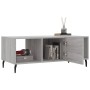 Mesa de centro madera contrachapada gris Sonoma 102x50x40 cm de vidaXL, Mesas de centro - Ref: Foro24-829322, Precio: 54,34 €...
