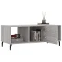 Mesa de centro madera contrachapada gris Sonoma 102x50x40 cm de vidaXL, Mesas de centro - Ref: Foro24-829322, Precio: 53,92 €...