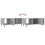 Mesa de centro madera contrachapada gris Sonoma 102x50x40 cm de vidaXL, Mesas de centro - Ref: Foro24-829322, Precio: 54,34 €...