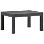 3-teiliges Gartenmöbel-Set PP Rattan anthrazitgraue Kissen von vidaXL, Gartensets - Ref: Foro24-3079678, Preis: 400,73 €, Rab...