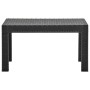 3-teiliges Gartenmöbel-Set PP Rattan anthrazitgraue Kissen von vidaXL, Gartensets - Ref: Foro24-3079678, Preis: 453,33 €, Rab...