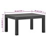 3-teiliges Gartenmöbel-Set PP Rattan anthrazitgraue Kissen von vidaXL, Gartensets - Ref: Foro24-3079678, Preis: 453,33 €, Rab...