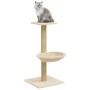Katzenkratzbaum mit cremefarbenem Sisalstamm 74 cm von vidaXL, Katzenmöbel - Ref: Foro24-171588, Preis: 28,36 €, Rabatt: %