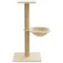 Cat scratching post with cream sisal post 74 cm by vidaXL, Cat furniture - Ref: Foro24-171588, Price: 30,31 €, Discount: %