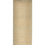 Cat scratching post with cream sisal post 74 cm by vidaXL, Cat furniture - Ref: Foro24-171588, Price: 28,21 €, Discount: %