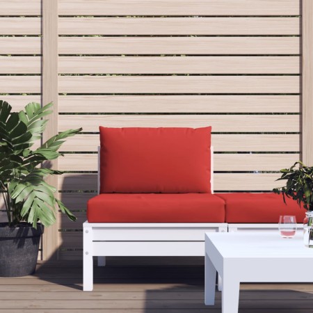 Palettenkissen, 2 Stück, Oxford-Stoff, rot. von vidaXL, Kissen für Stühle und Sofas - Ref: Foro24-315058, Preis: 36,32 €, Rab...