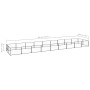 Steel dog kennel 18 m² black by vidaXL, Dog kennels and fences - Ref: Foro24-3082116, Price: 386,27 €, Discount: %